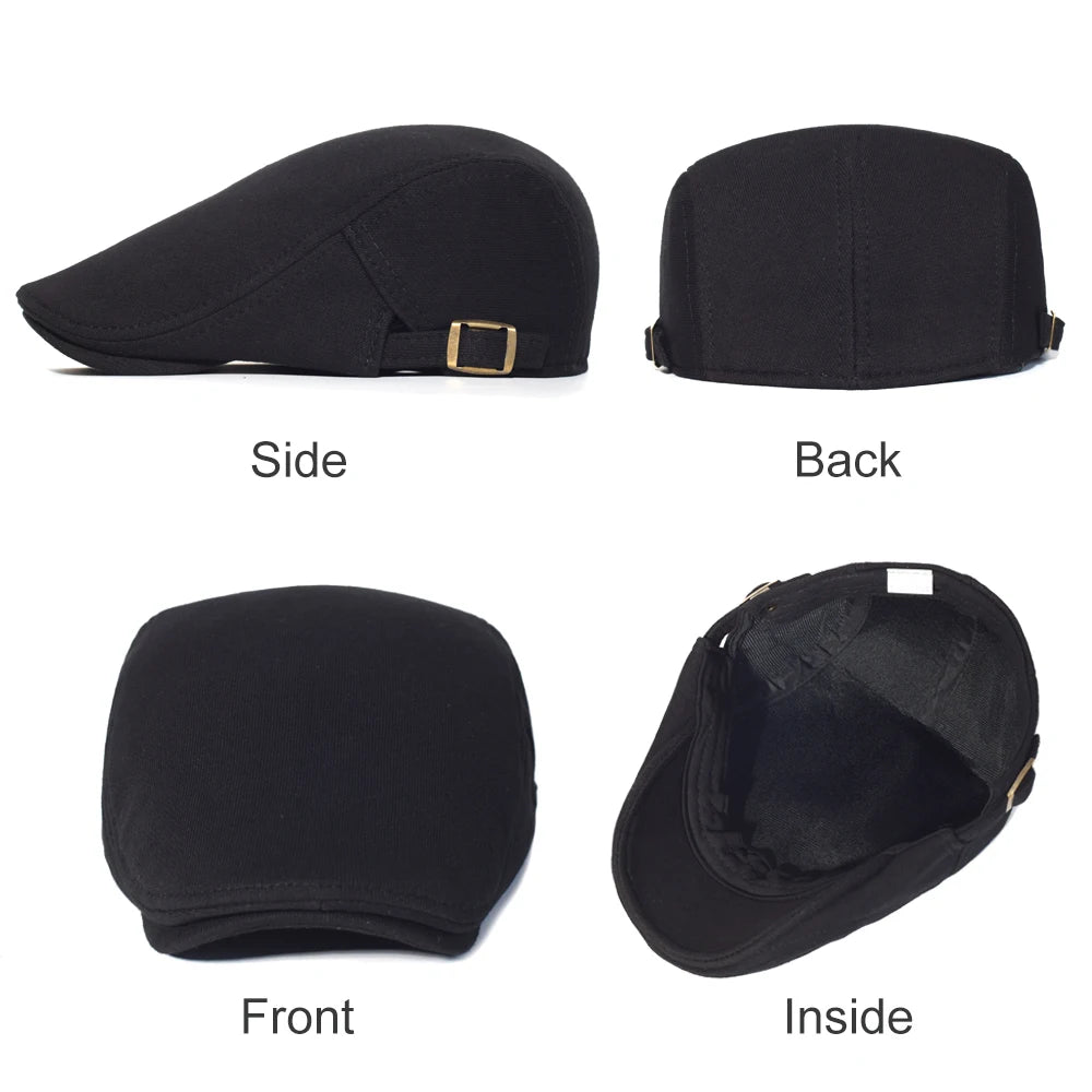 Casquette Gavroche Coton Ajustable