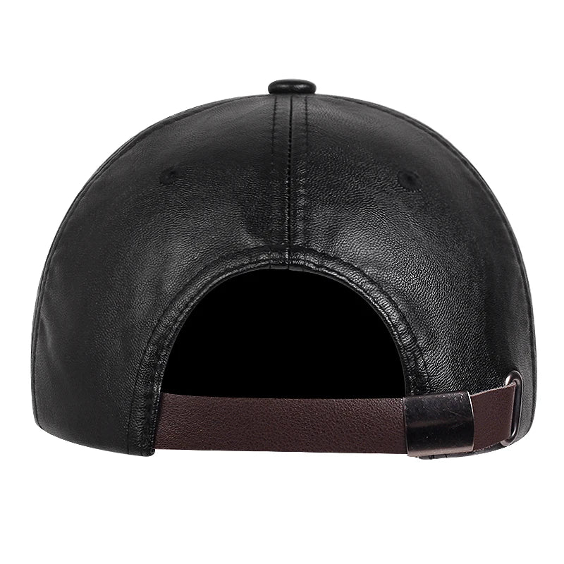 Casquette Unisexe Cuir PU